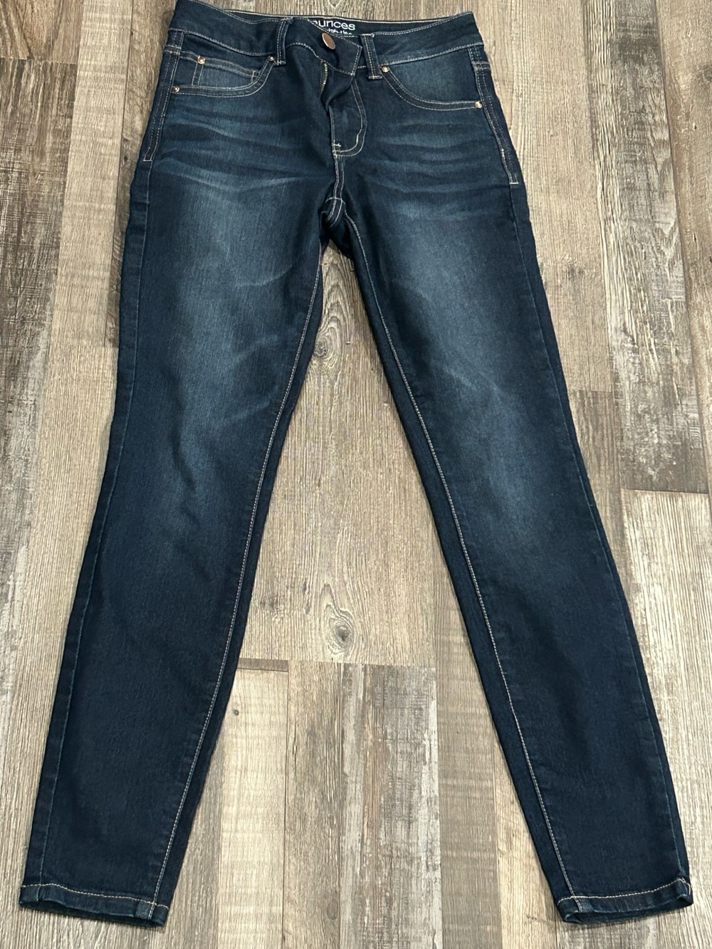 Maurices Dark Blue Skinny Jeans